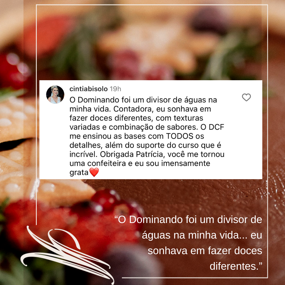 Depoimento de aluna: o Dominando foi um divisor de águas na minha vida